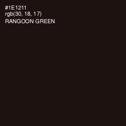 #1E1211 - Rangoon Green Color Image